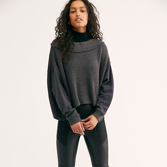 Free People Sweaters - FREE PEOPLE "Never Leaving Pullover" NWT